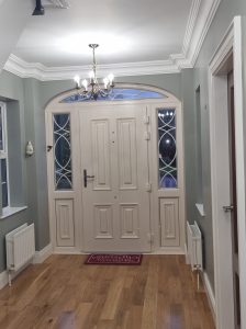 Hallway restoration & coving design services